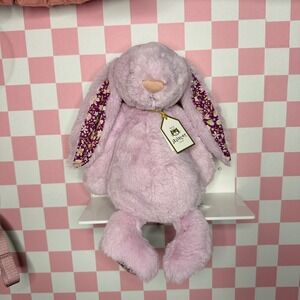 Jellycat Shanghai 2025 THISTLEPOP Blossom Luxe Bunny MEDIUM NWT 🐰